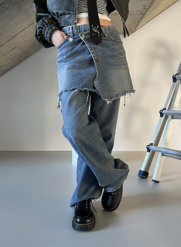 UNLESS WRAP DENIM SK